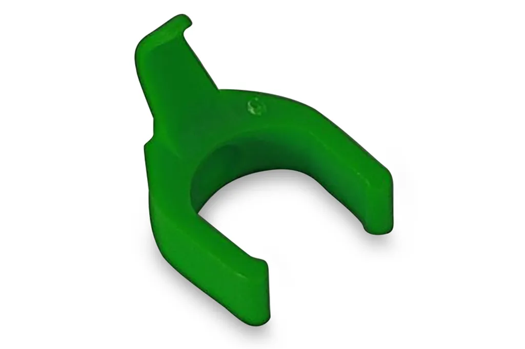 Clips de codage couleur vert foncé PatchClips PatchSee par 50 unités