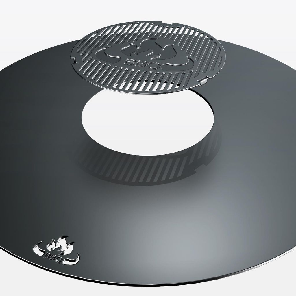 Grillmeister Set | 3-teilig | Grillring 80 cm + Produktbild 