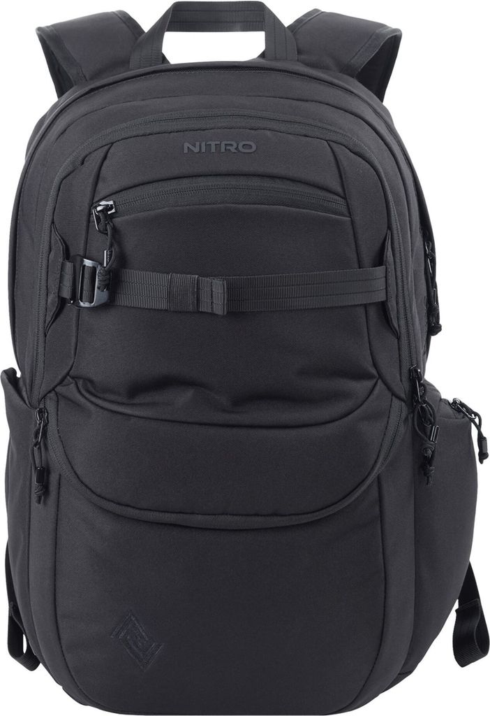 NITRO Freizeitrucksack Rucksack mit Laptopfach Future Hero Backpack 35L True Black schwarz