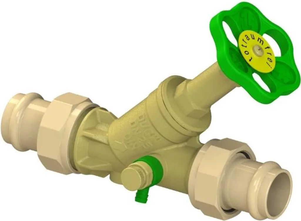 Stop fuites et entretien facile : Vanne Js DN25 28mm à sertir avec purge