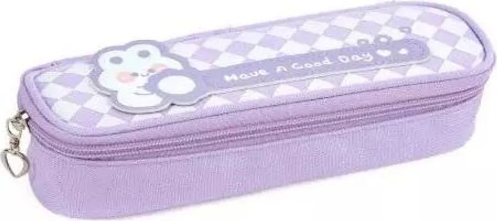 Astuccio per matite Scacchi 3 viola