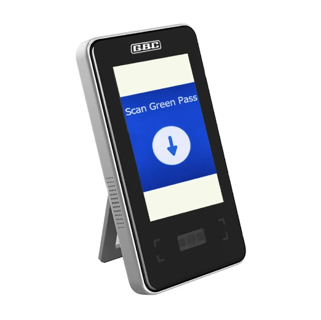 GBC 64.2506.70 Lecteur de codes-barres fixe 2D noir avec interface USB