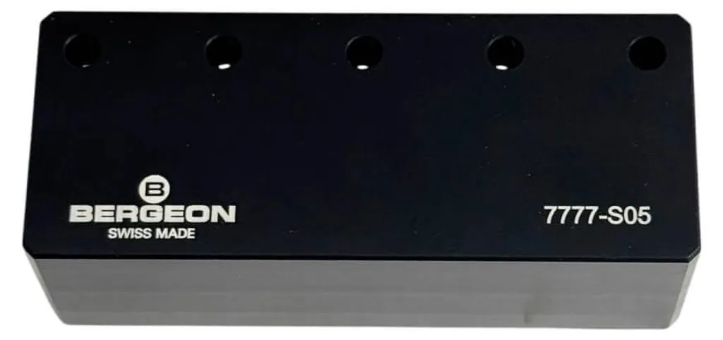Support Bergeon 7777-S05 pour Établi - Rangement de 5 Tournevis Précis