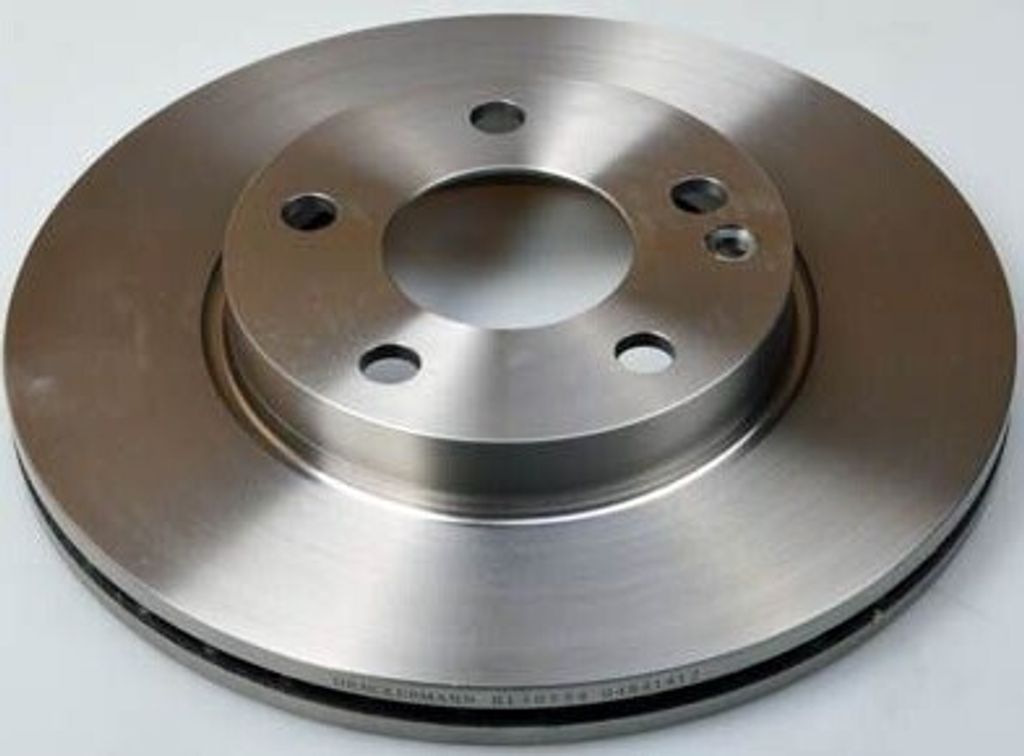 2x DENCKERMANN Bremsscheibe B130554 passend für MERCEDES-BENZ A-Klasse (W169)