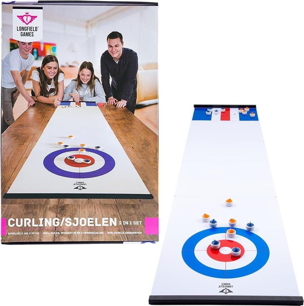Longfield Curling Shuffleboard 180x39 cm Produktbild 