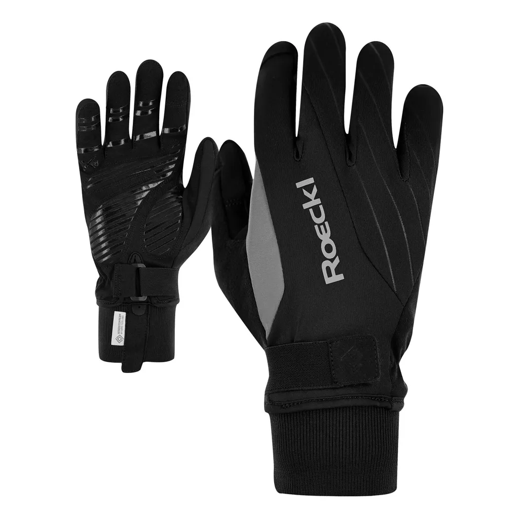 Roeckl Ravensburg 2 gants vélo coupe-vent Gore-Tex noir taille 9.0