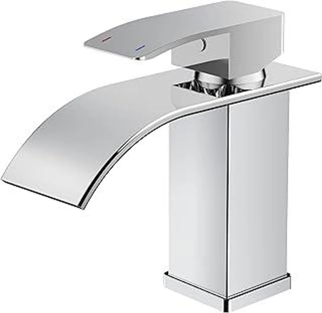 Miscelatore Lavabo Cascata FORIOUS: Risparmio Idrico e Sicurezza Cromo