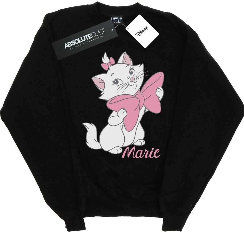 Disney - "Aristocats Bow" Sweatshirt für Damen BI14042 (XXL) (Schwarz)