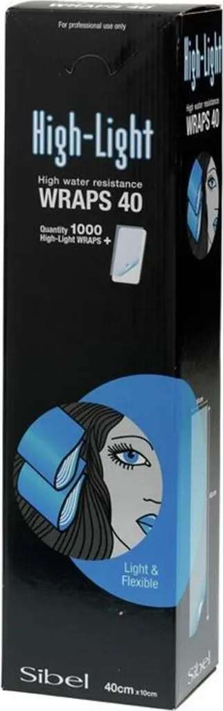 Sibel High-Light Wraps 1000st 10x40cm