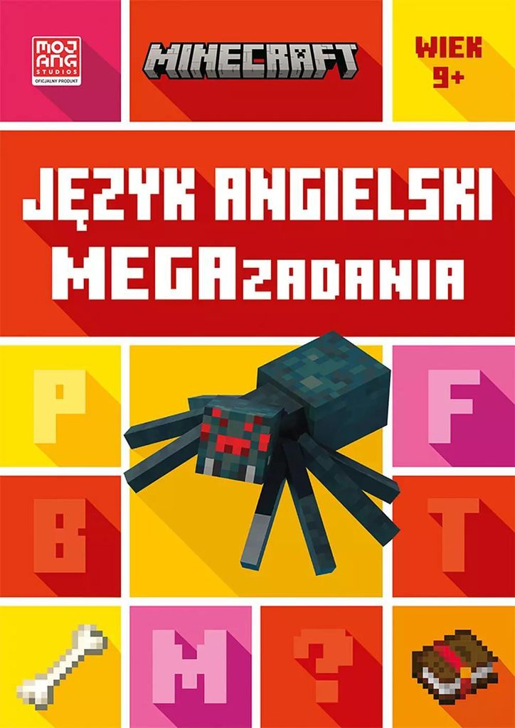 Minecraft Język angielski Megazadania 9+ 71578