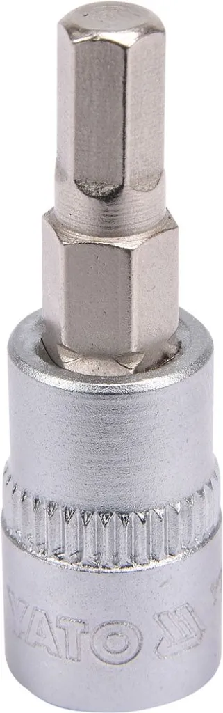 Chiave Hex 5 mm con Attacco 1/4 - Bussola Lunga 37 mm Anti-Sgranamento