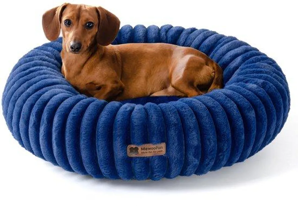 Panier pour chien stable bleu 64 cm fini les glissades avec le fond grip