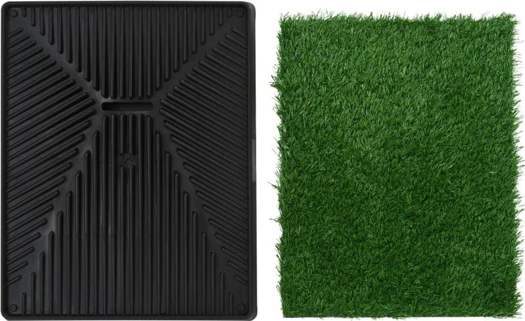 vidaXL Toaleta pre domáce zvieratá s vaničkou a umelým Obrázok produktu 5