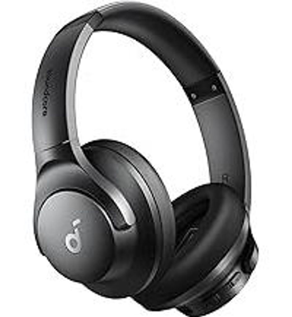 soundcore by Q20i kabelloser Bluetooth Over-Ear-Kopfhörer mit Hybrid Active Noise Cancelling, 40h Spielzeit im ANC-Modus, Hi-Res Audio, Personalis...