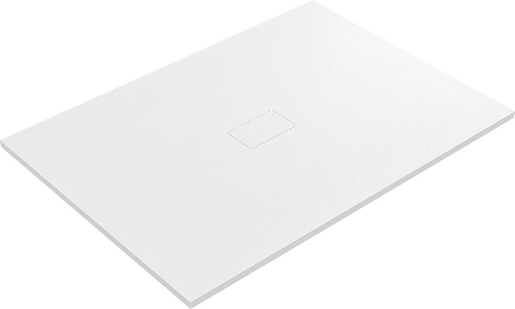SMC Duschwanne Duschtasse 140x100cm mit anti-rutsch Oberfläche Rechteckig Weiß