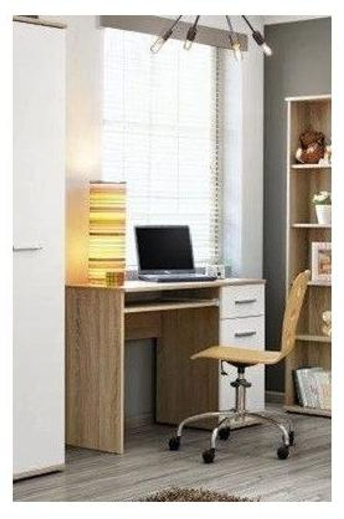 Bureau  - DINO - 104 cm x 76 cm x 50 cm  - Chêne Image du produit 