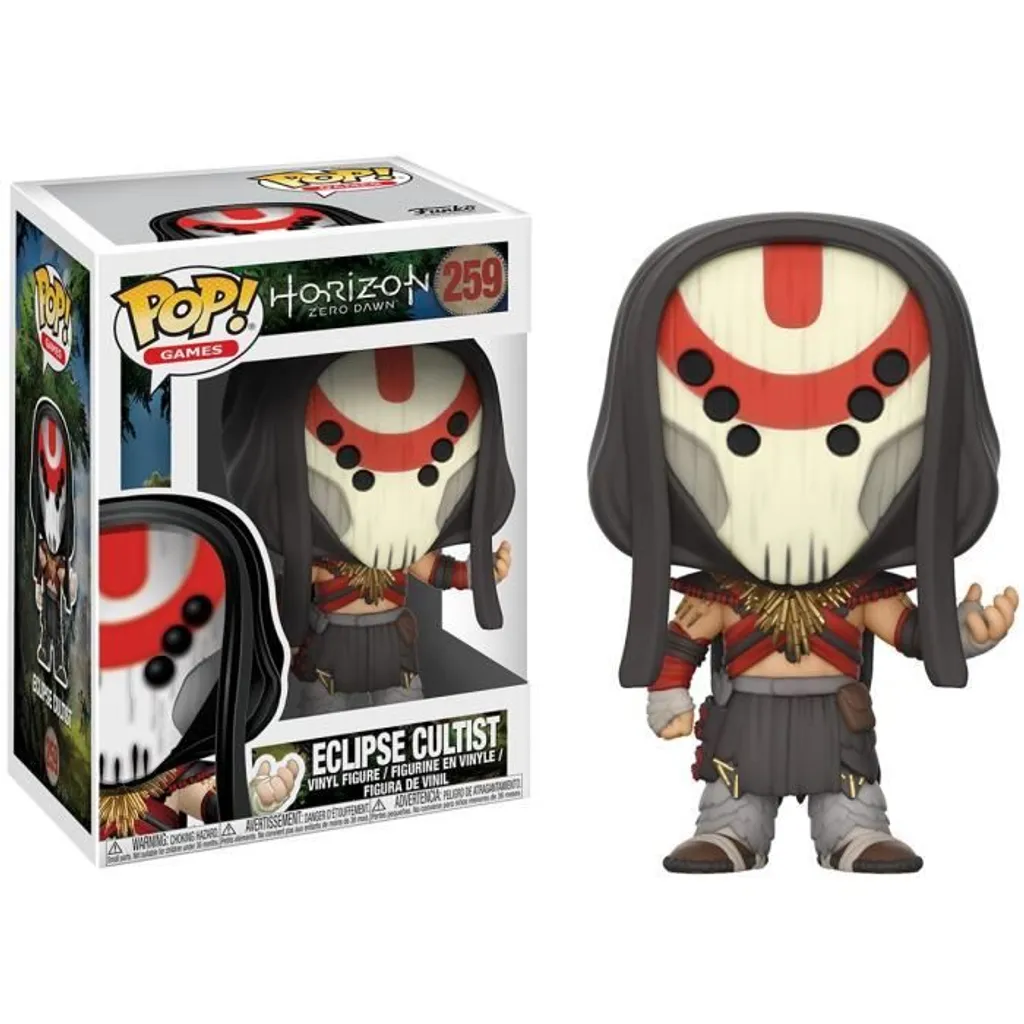 POP Games Horizon Zero Dawn Cultistes de l'Éclipse - Figurine Vinyle 259