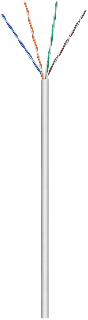 Goobay UTP-Kabel 100m Ring PVC Patchkabel Netzwerkkabel