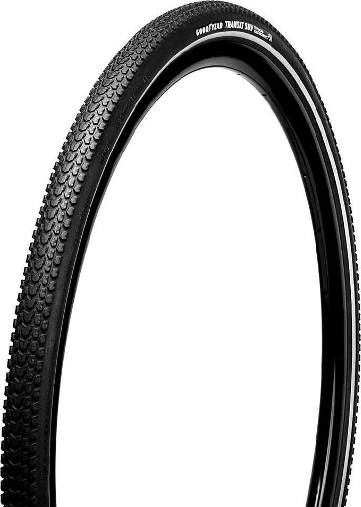 Pneu vélo urbain Goodyear Transit SUV S3 Reflex 28 pouces coloris Argent - 2