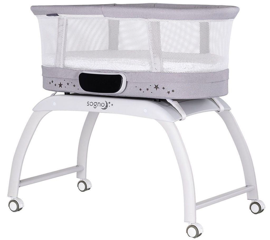 Babybed met schommel- en LED-display, Chipolino - Sogno, Productafbeelding 