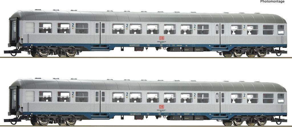 Roco 6200035 2-tlg. Set 2: Nahverkehrswagen, DB AG