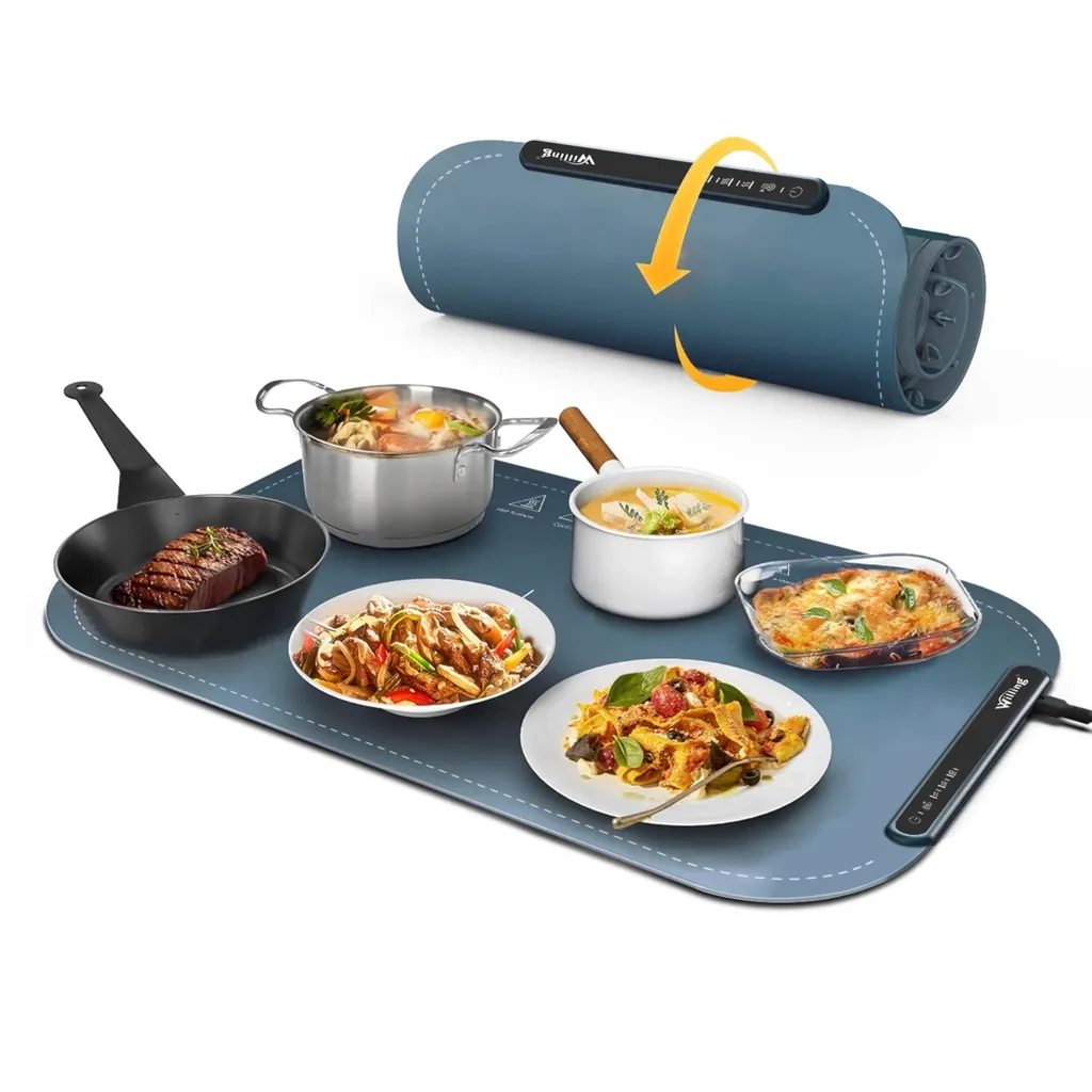 Willing BW614 Scaldavivande Portatile Pieghevole 250W Design Nano