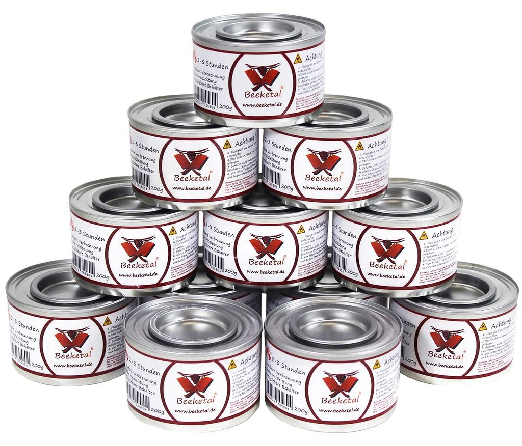 Beeketal Sicherheits Brennpaste 12 Stück Produktbild 