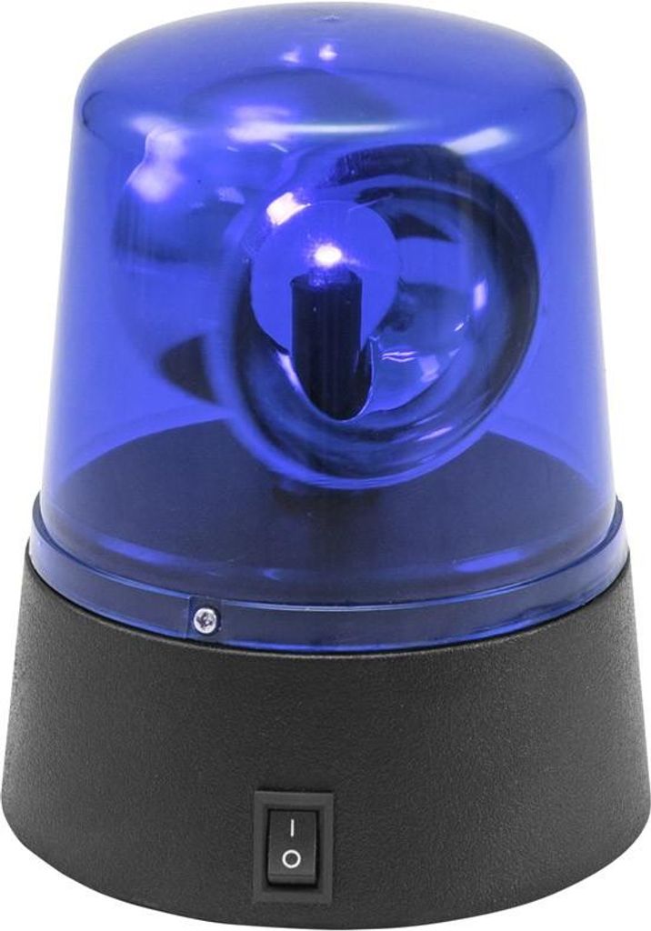 EUROLITE LED mini luce polizia blu USB/batteria Immagine del prodotto 