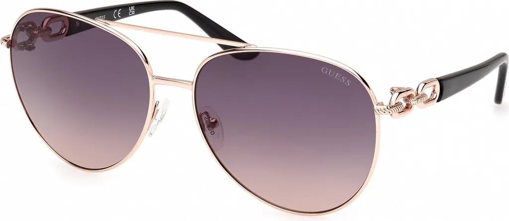 Occhiali Guess GU00158 Oro Rosa Lucido 61-15-130 Donna Luxury Design