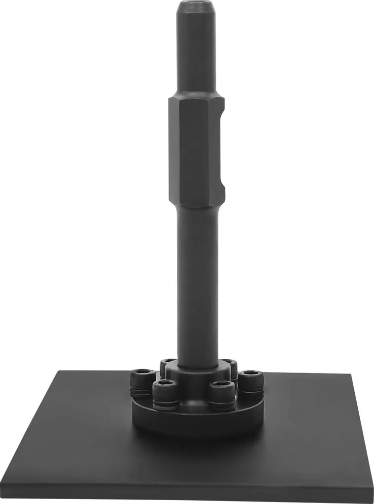 Piastra per Costipatore 65A in Acciaio 40Cr Nero - Pronto all'Uso