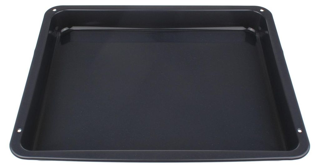 Electrolux Grey/Blue Enamelled Grill Pan, Obdélníkový, Kov, Obrázek produktu 