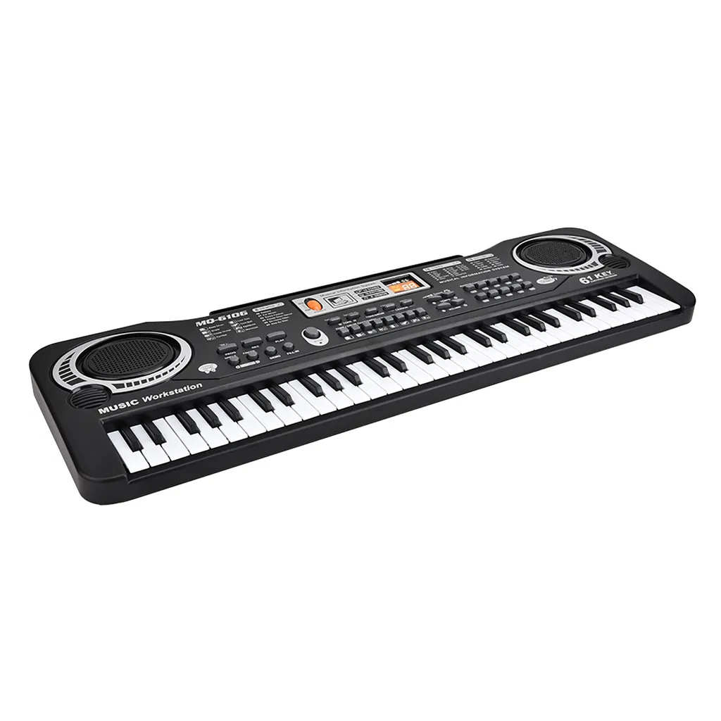 Clavier numérique 61 touches avec micro pour enfant éveil musical - 3