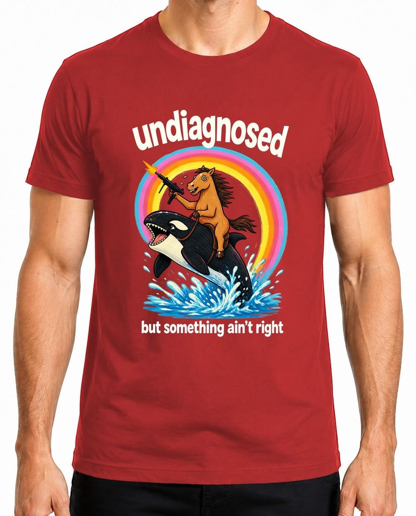 Camiseta para hombre, color rojo, talla XL, con la frase Imagen del producto 