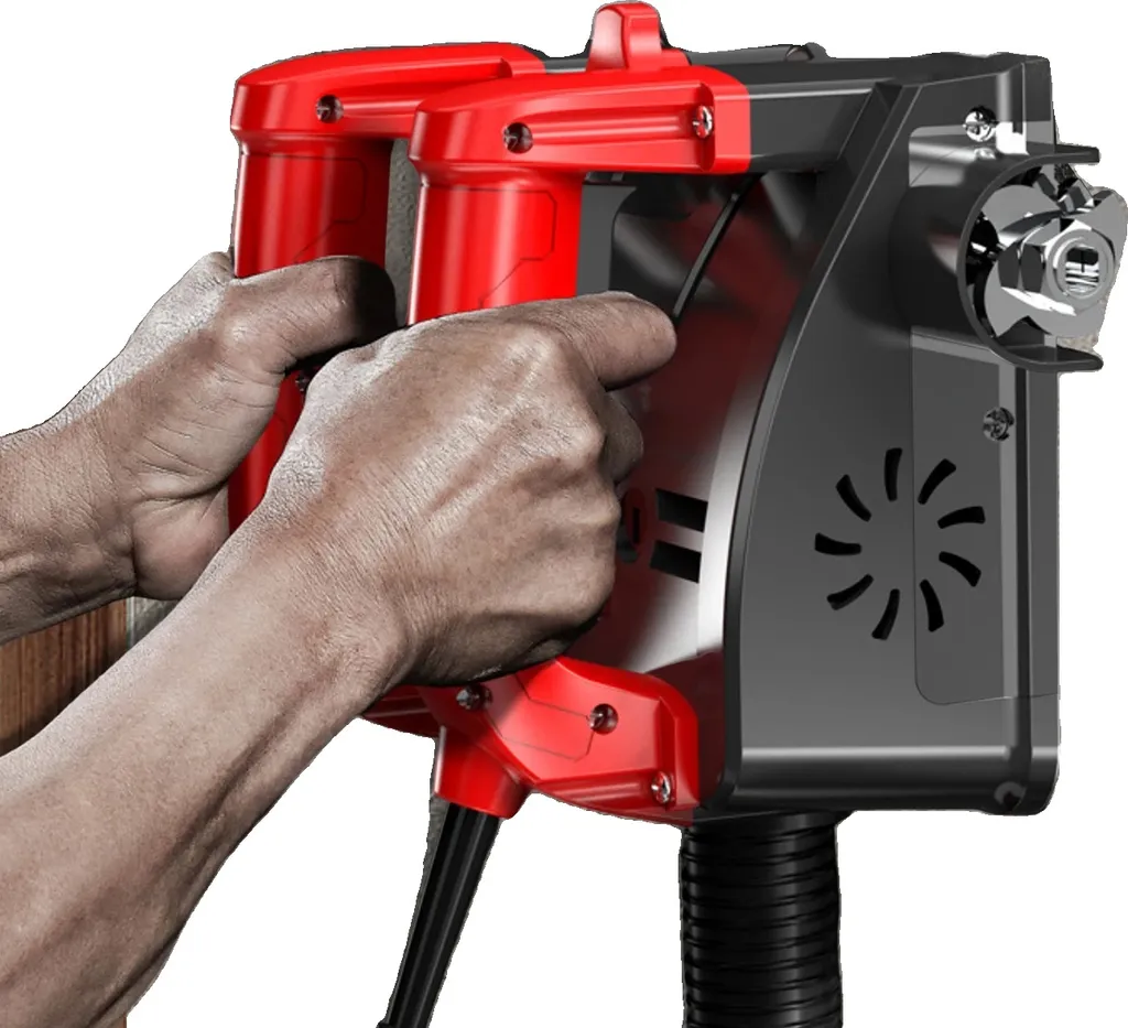 Rabot électrique mural Haute Puissance 1200W et Profondeur Ajustable