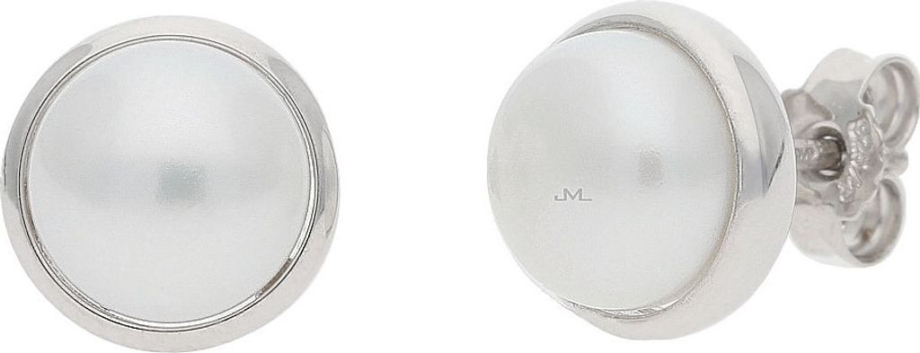 JuwelmaLux Ohrstecker 925 Silber mit Süßwasser-Zuchtperle JL20-06-0813