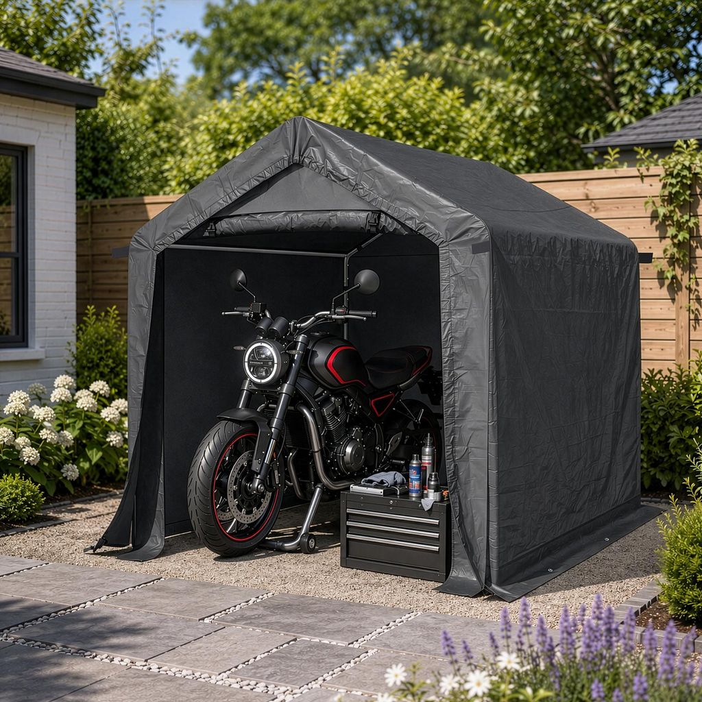 LEADZM 180X180X205CM: Domček na náradie, garážový stan, Obrázok produktu 