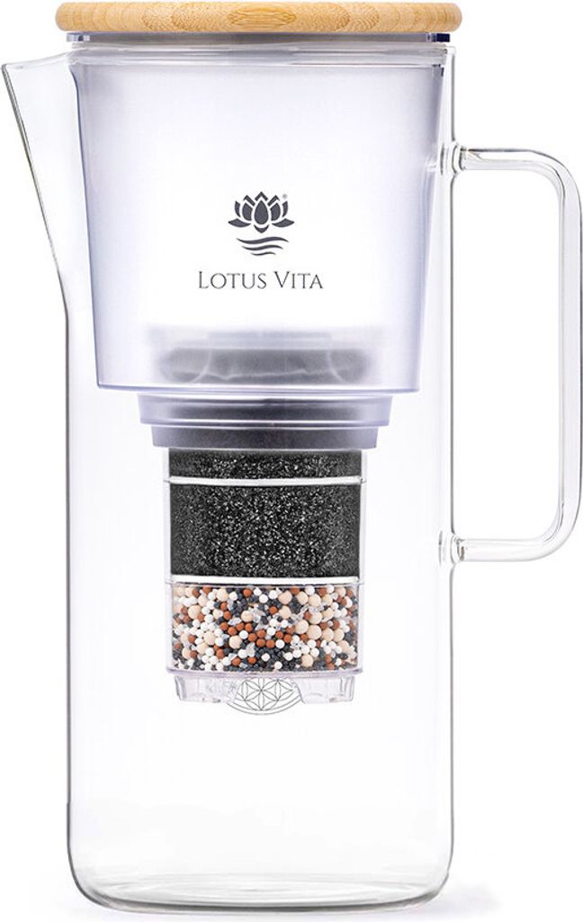 Lotus Vita Wasserfilter-Kanne Katara 1,4L - Natura Plus