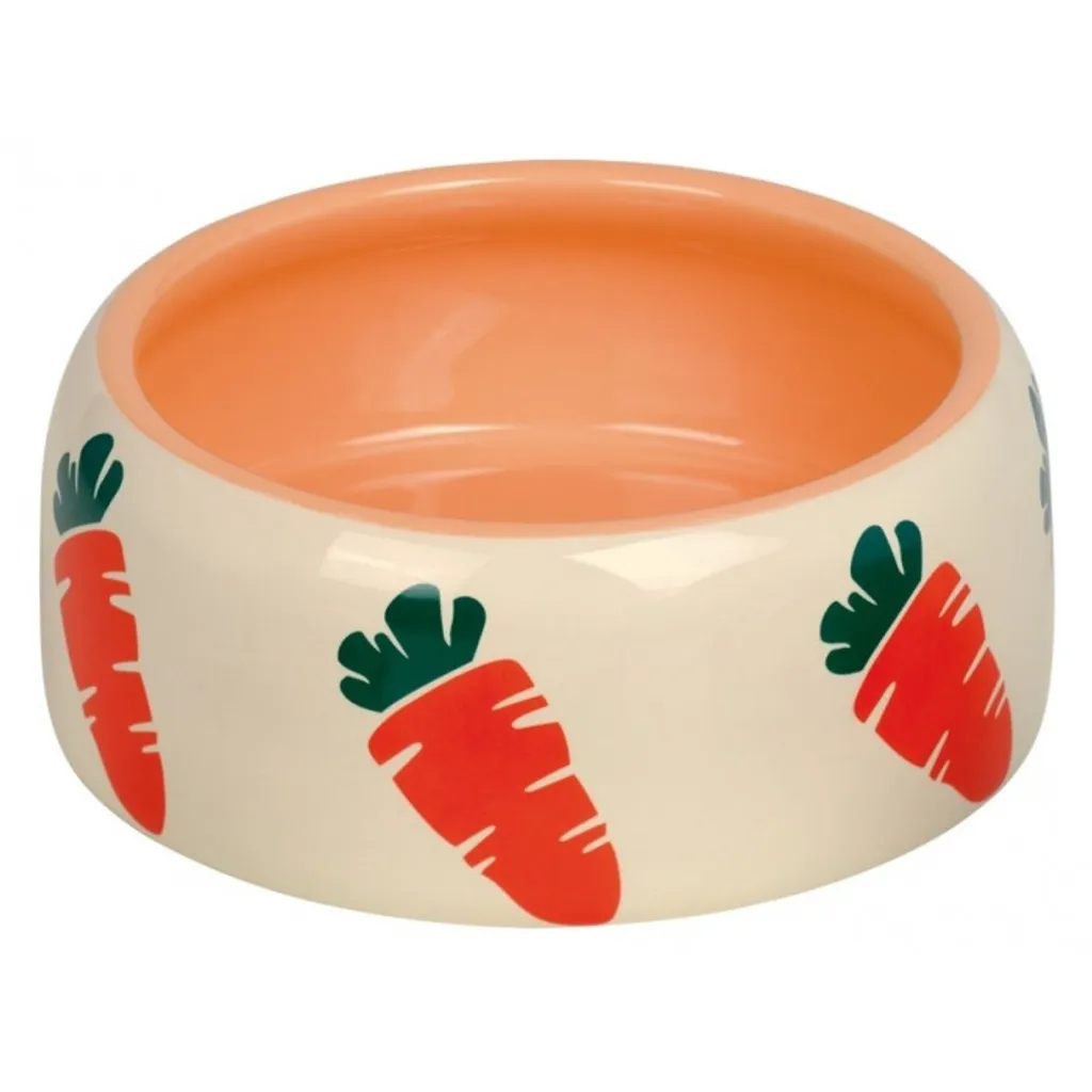 Nobby Mangiatoia in Ceramica CARROT 500ml per Conigli e Roditori
