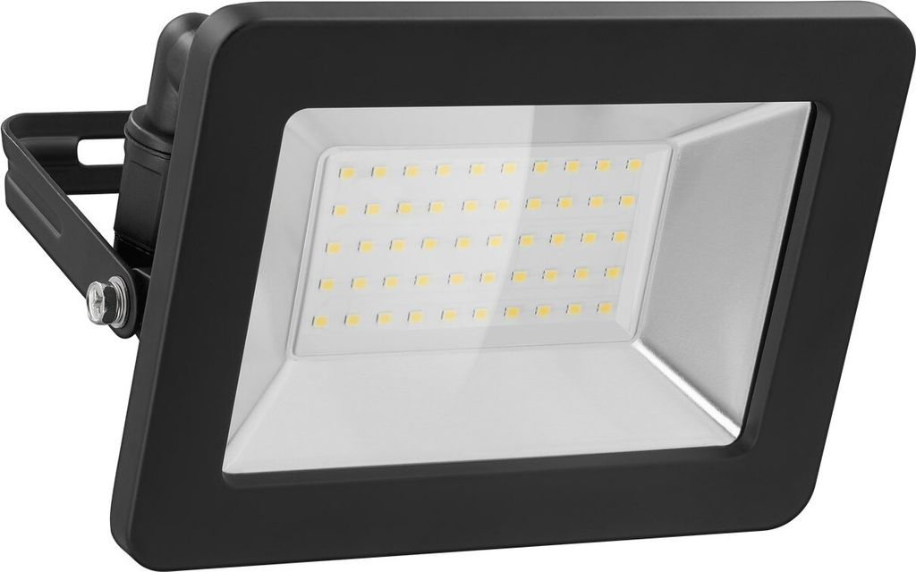 Goobay LED-Außenstrahler, 50 W - mit 4250 lm, neutralweißem Licht (4000 K) und M16-Kabelverschraubung, für den Außeneinsatz geeignet (IP65)