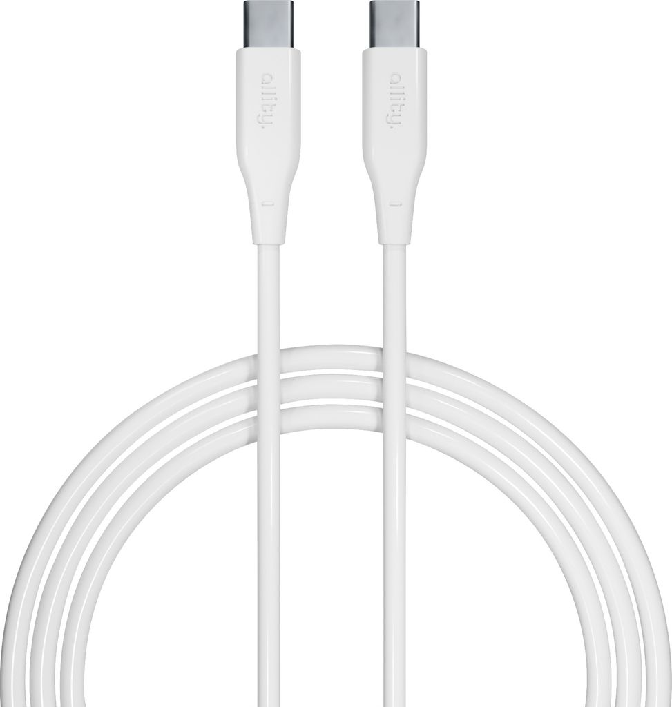 Allity, USB-C-zu-USB-C-Kabel, 2 m sehr lang, 60 W, für Laptop, Telefon und Tablet, Schnellladen