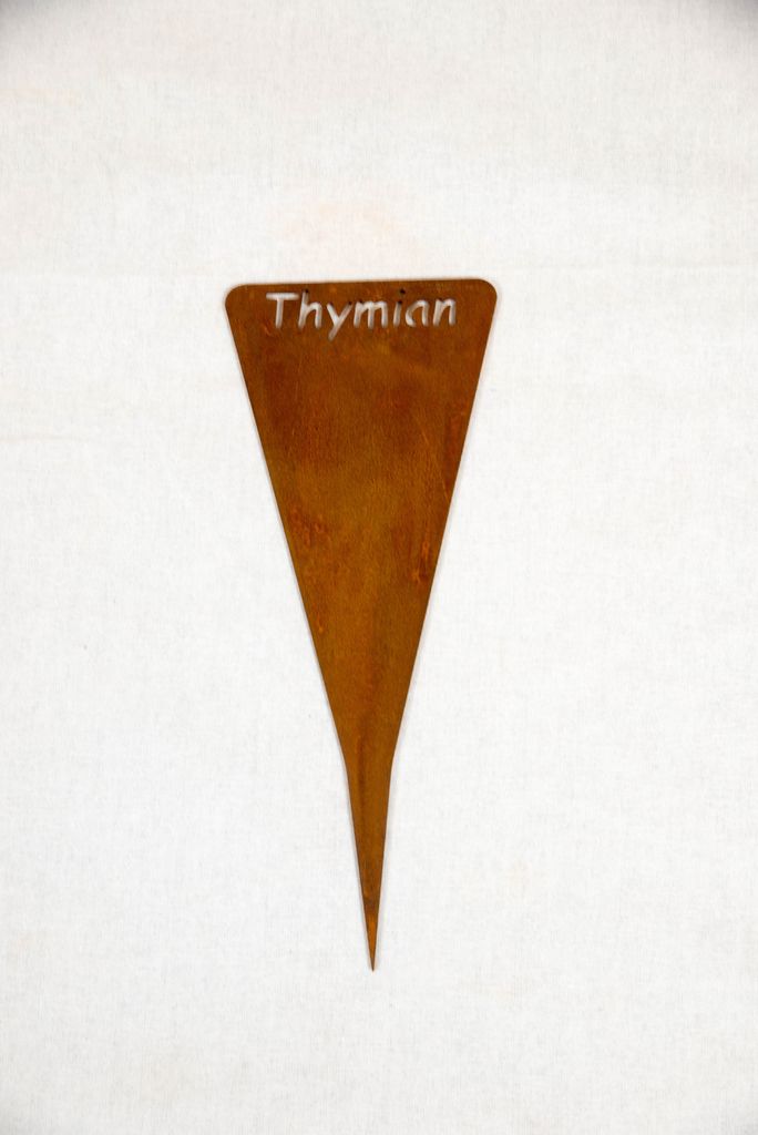 Edelrost Kräuterstecker Thymian