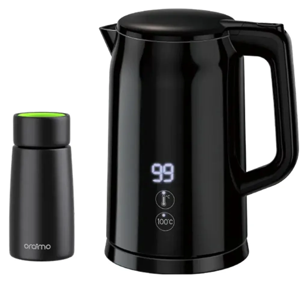 Bouilloire électrique Oraimo en inox 304 de 1,7L pour votre cuisine