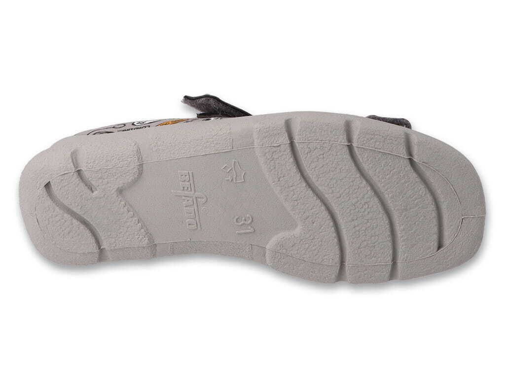 Jungen Hausschuhe, Sandalen Befado Max 969X172 969Y172 grau Produktbild 4