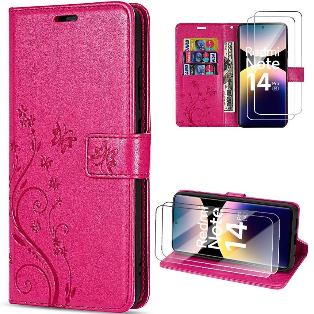Coque + 2 Verres Trempés pour Xiaomi Redmi Note 14 Pro 5G, Image du produit 