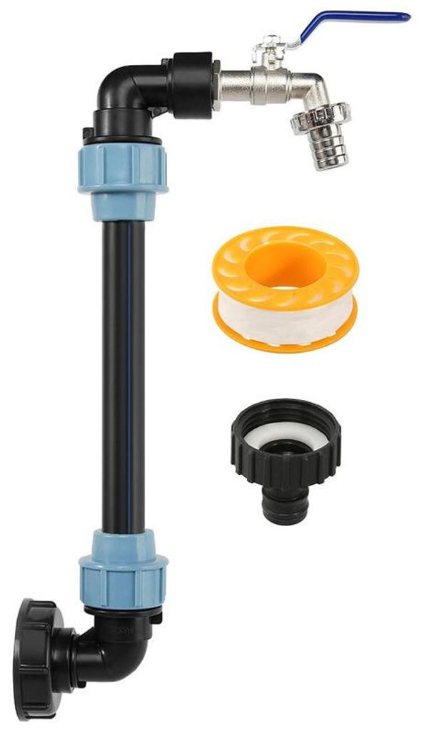 IBC Schwanenhals Auslaufhahn 3/4" – Adapter für Produktbild 