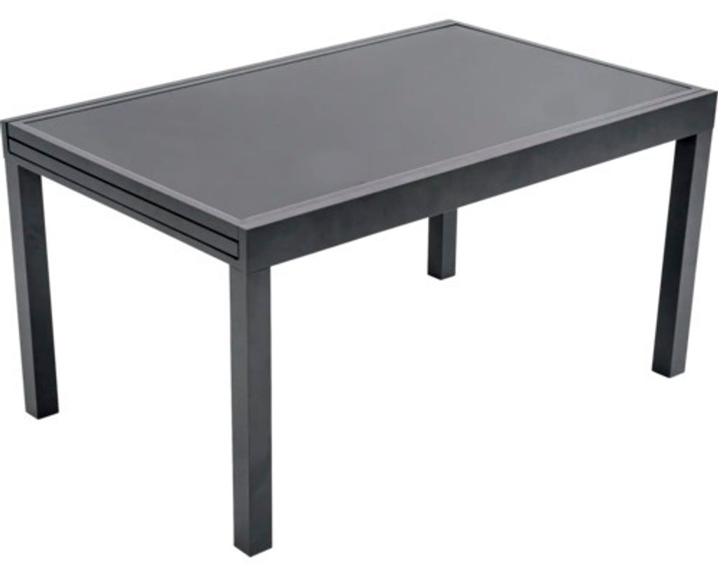 Gartentisch GARDEN PLACE Eve 140/280 x 90 x 75 cm anthrazit Produktbild 