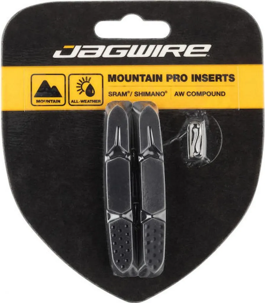 Équipez votre VTT de Patins Jagwire Mountain Pro Dry 70mm Haute Qualité