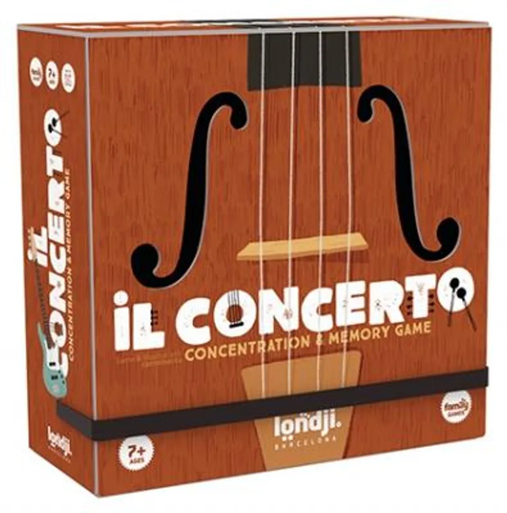 Jeu de mémoire Concert Londji pour s'amuser en famille et se concentrer