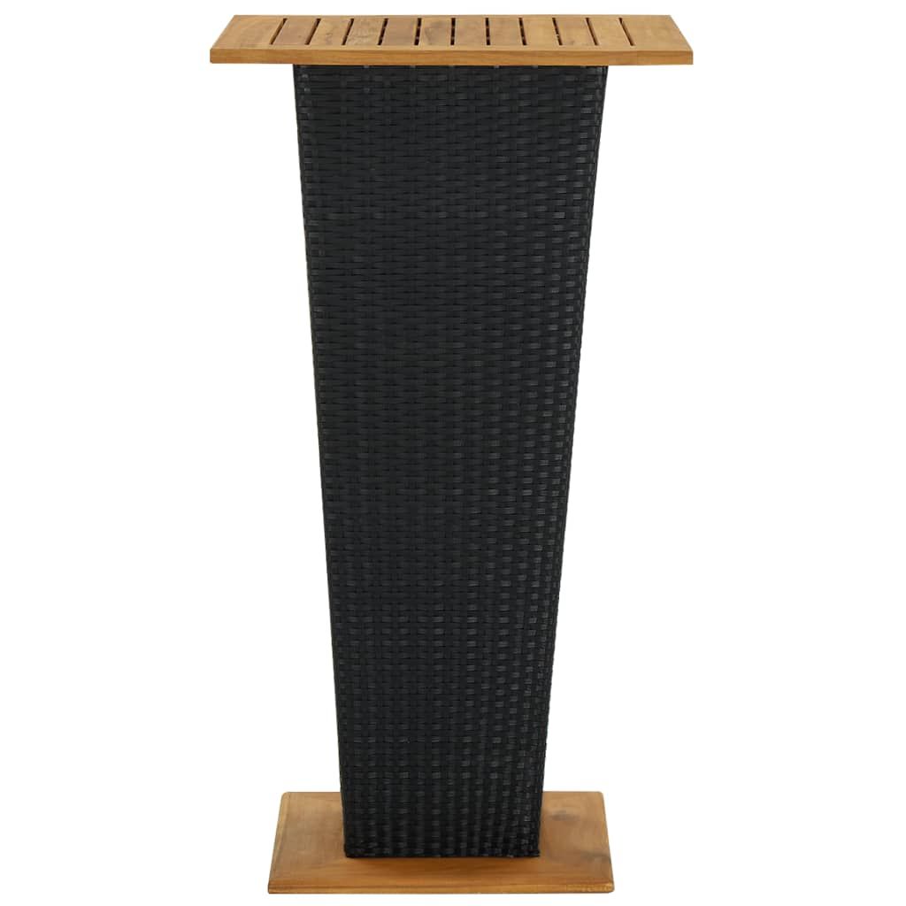 VidaXL 313463, Schwarz, 600 mm, 600 mm, 1100 mm Produktbild 