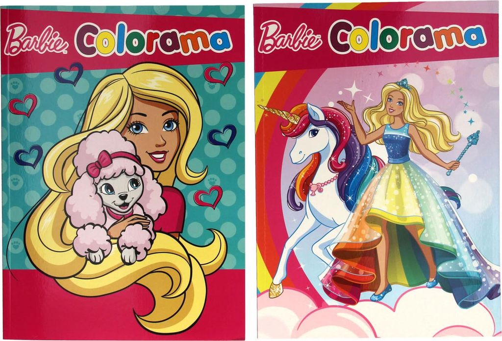 Buch Specials Nederland BV Barbie Colorama Colorbook